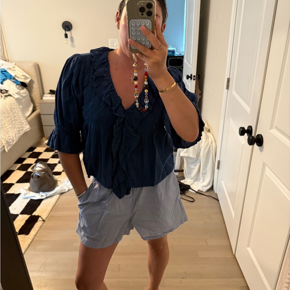 Doen style blouse